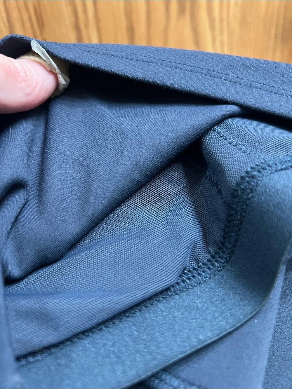 NWT CRZ Yoga Shorts & Bra Set Navy Size 4/6 Medium (2 Pieces)